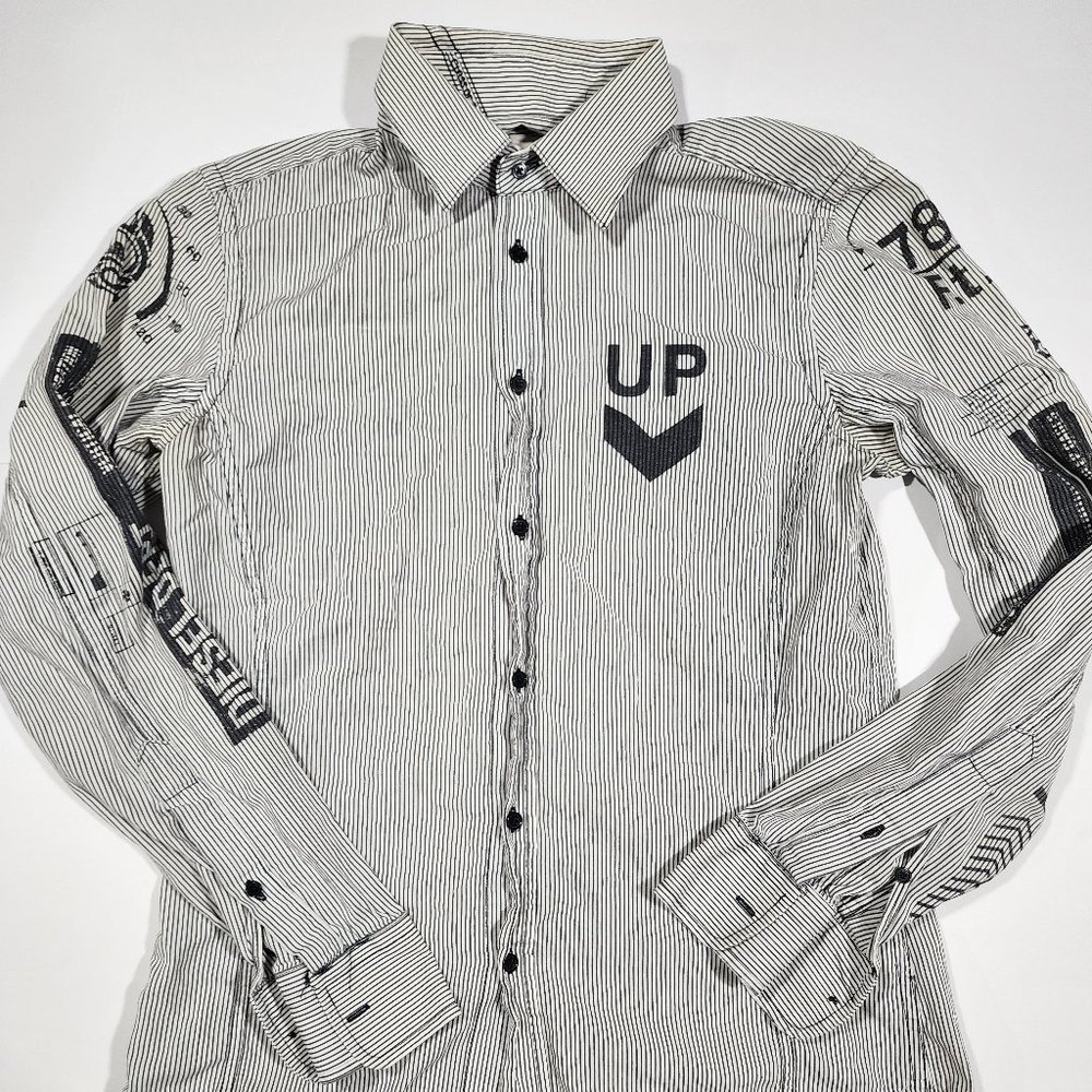 Diesel Stripped Dress Shirt